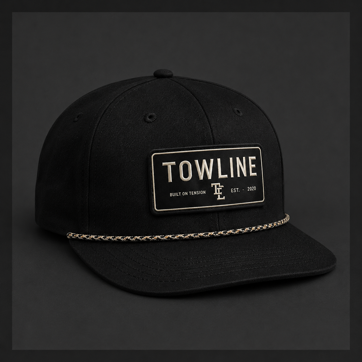 Towline Rope Hat – Blackout Edition